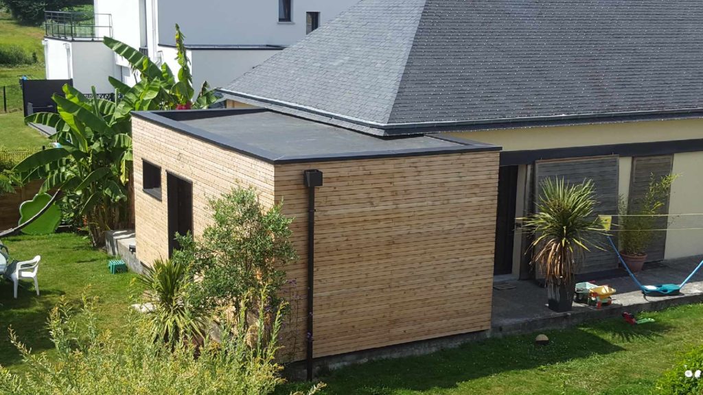 Toiture terrasse en epdm a questembert